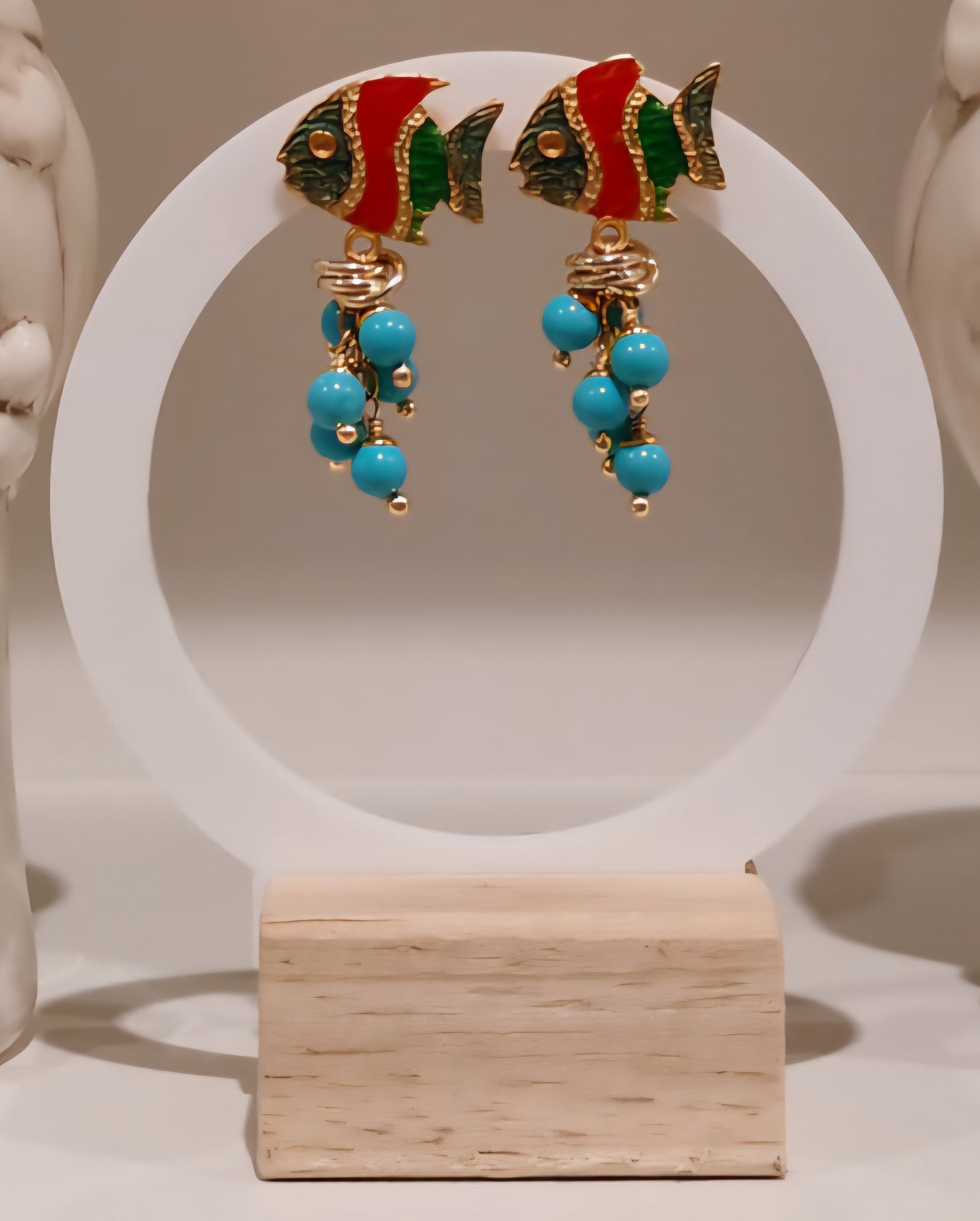 Pesciolini con Perle Turchesi
