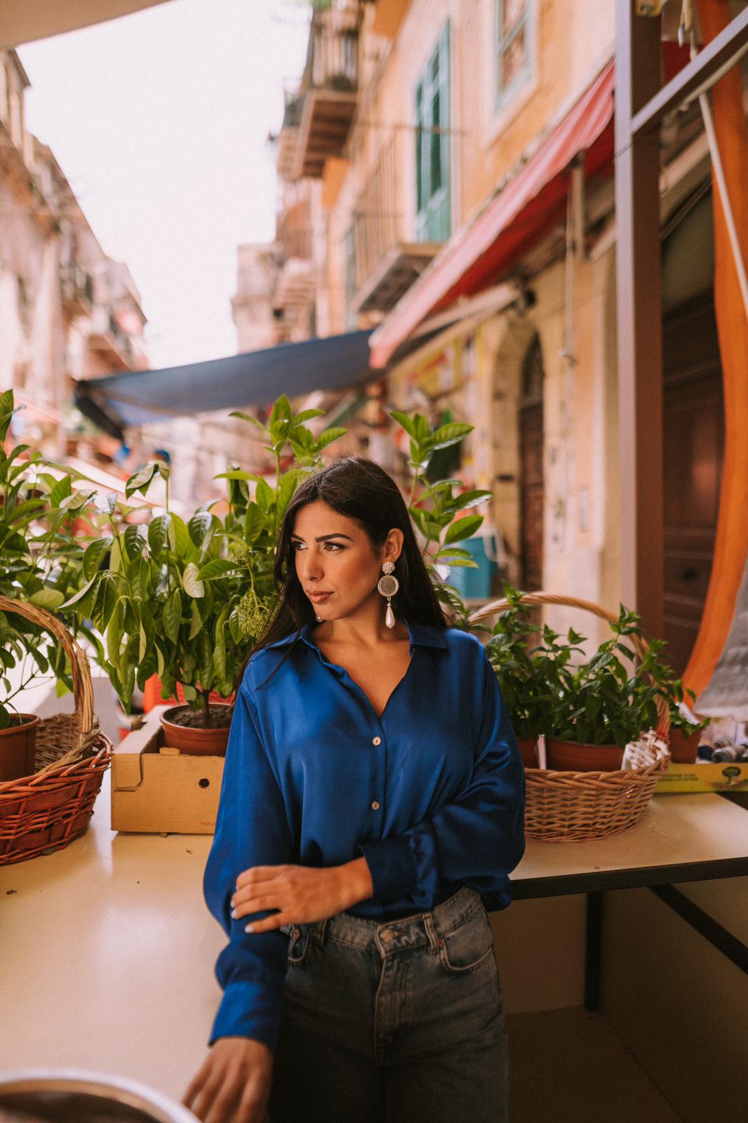 Orecchini Lira Pendenti