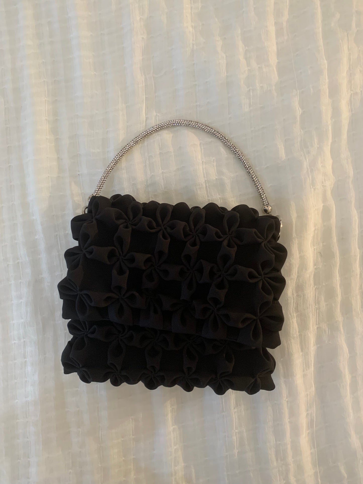 Mini Flower Bag Black