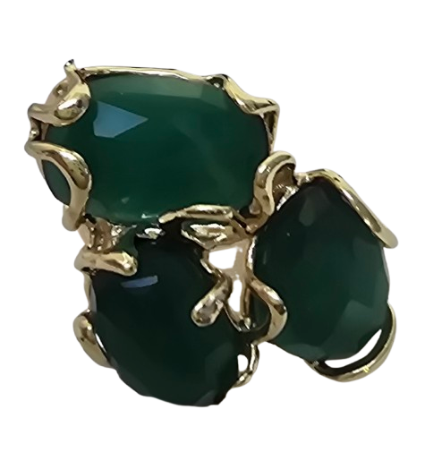 Occhio di Gatto Anello Verde