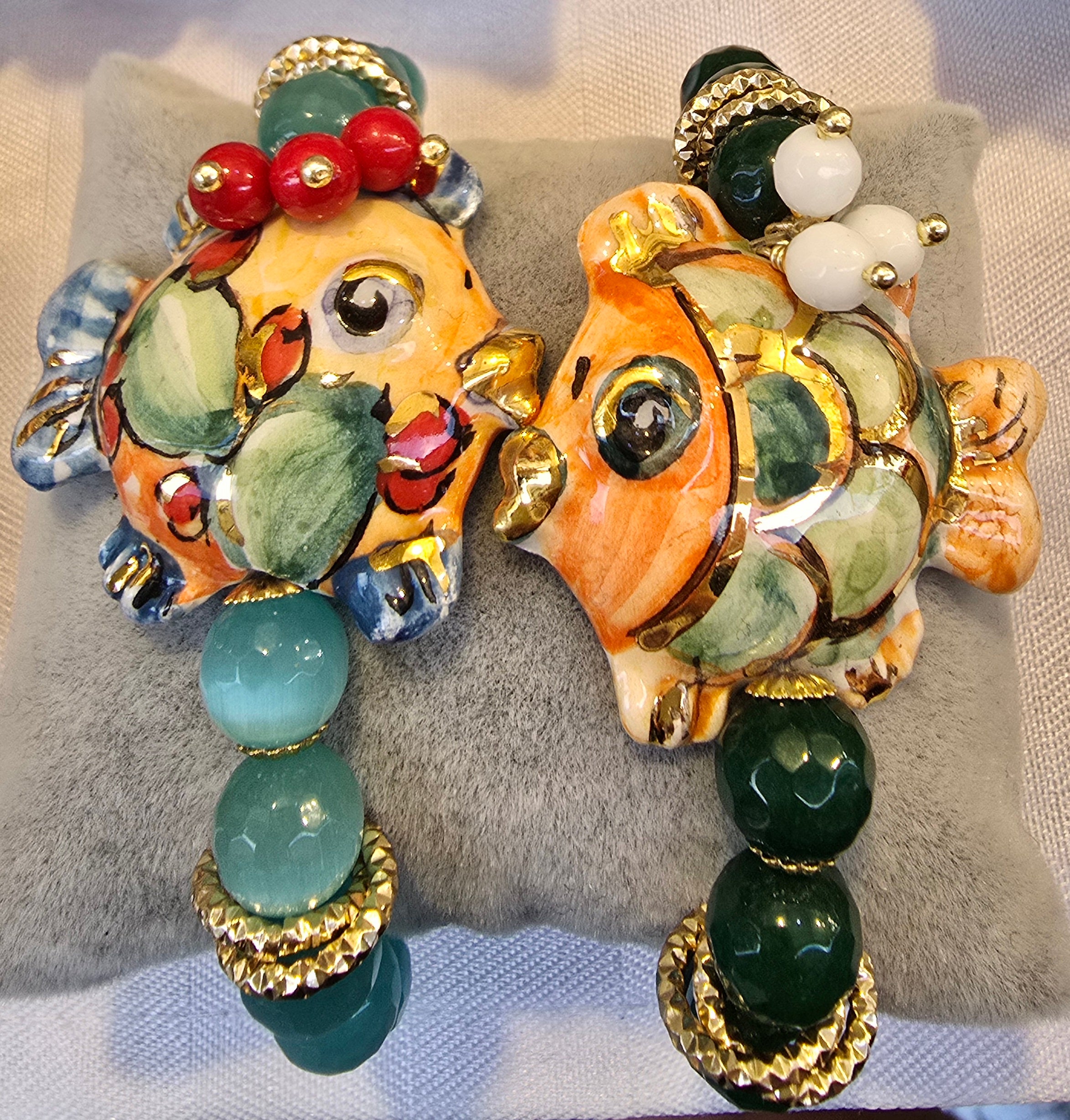 Pesce in ceramica