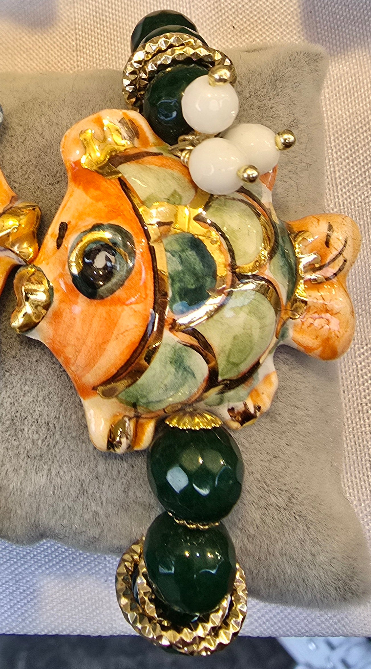 Pesce in ceramica