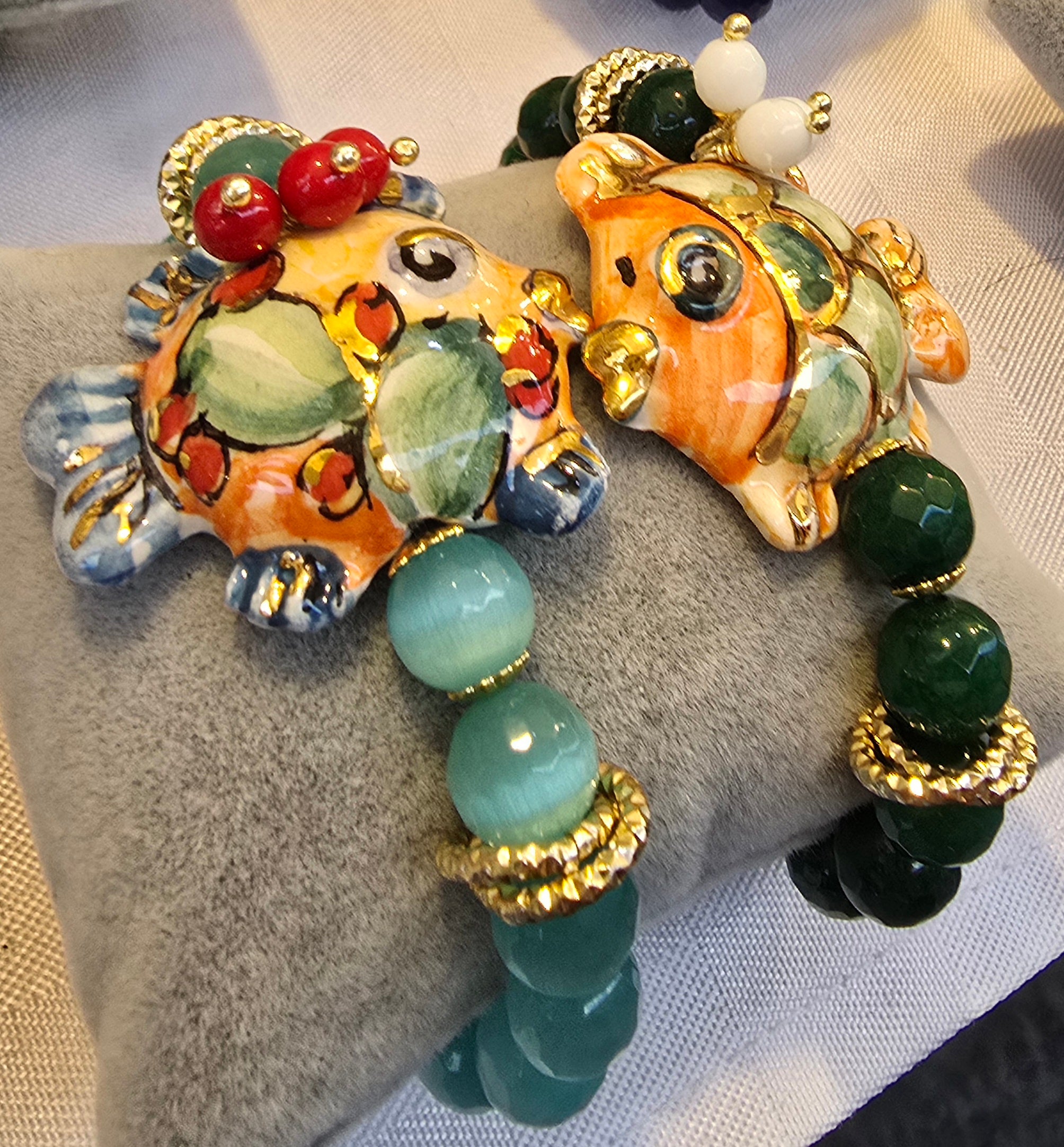 Pesce in ceramica
