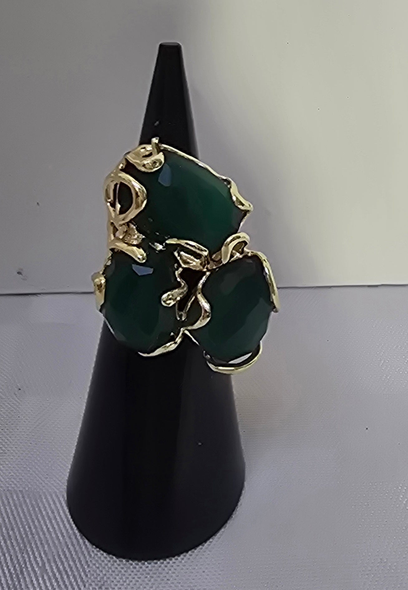 Occhio di Gatto Anello Verde