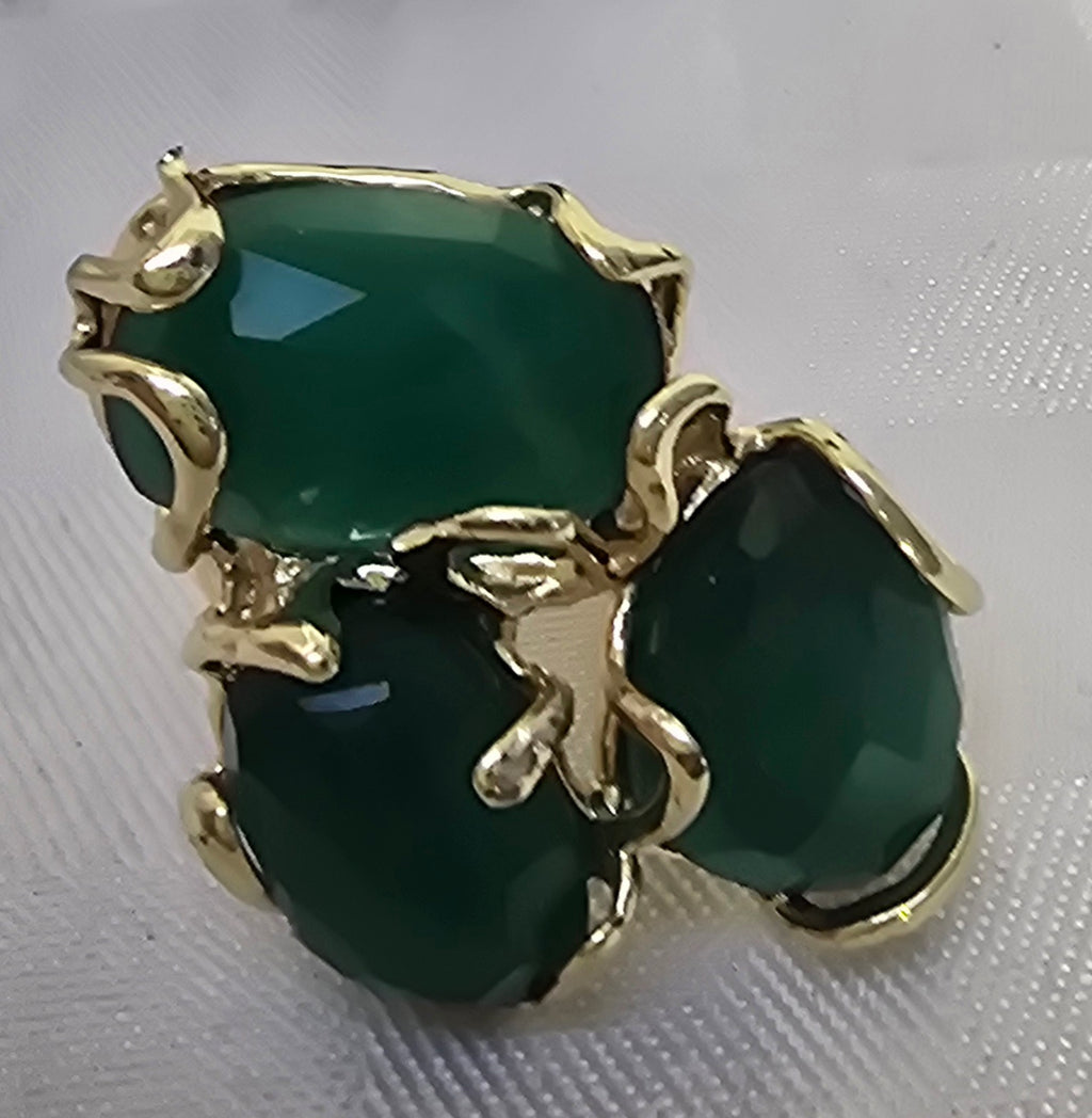 Occhio di Gatto Anello Verde