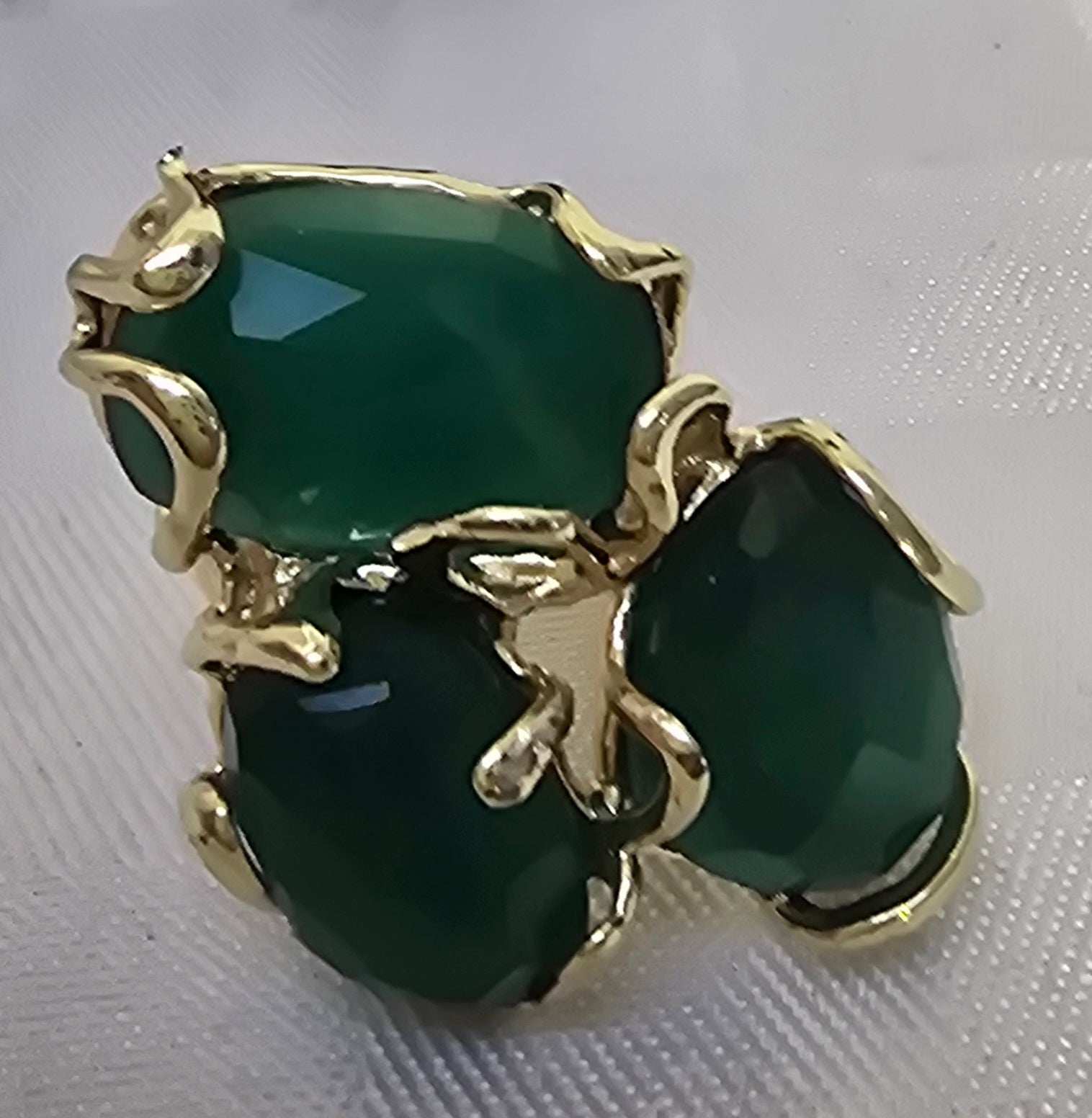 Occhio di Gatto Anello Verde