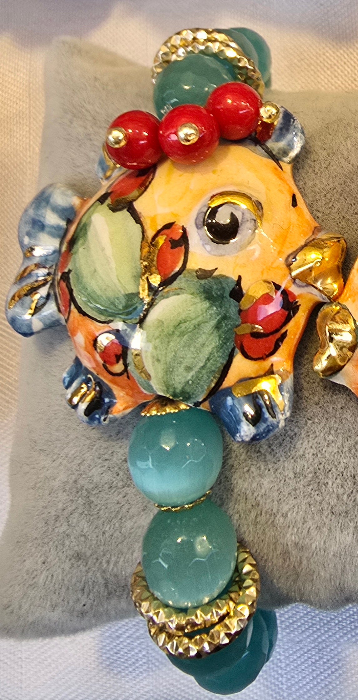 Pesce in ceramica