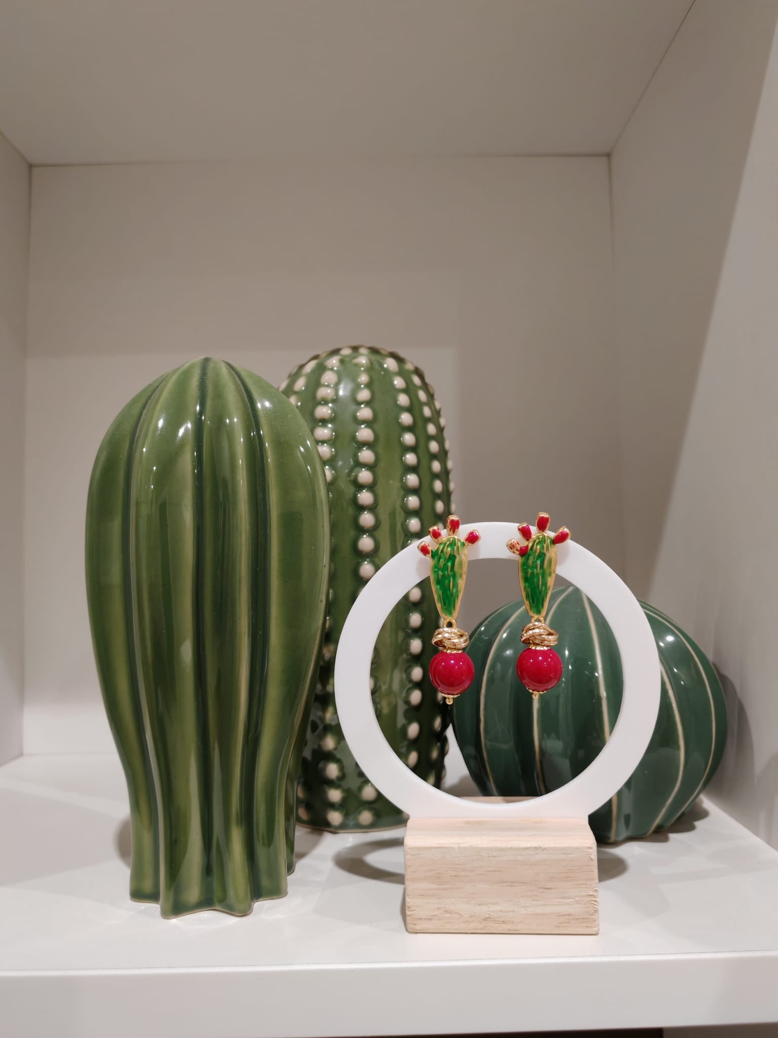 Orecchini Cactus Stilizzato