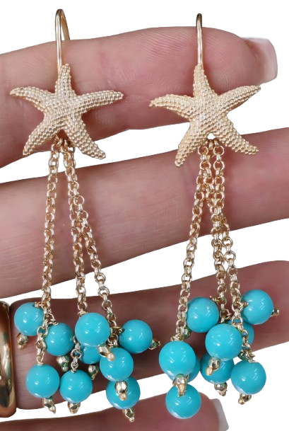 Stelle Perline Turchesi