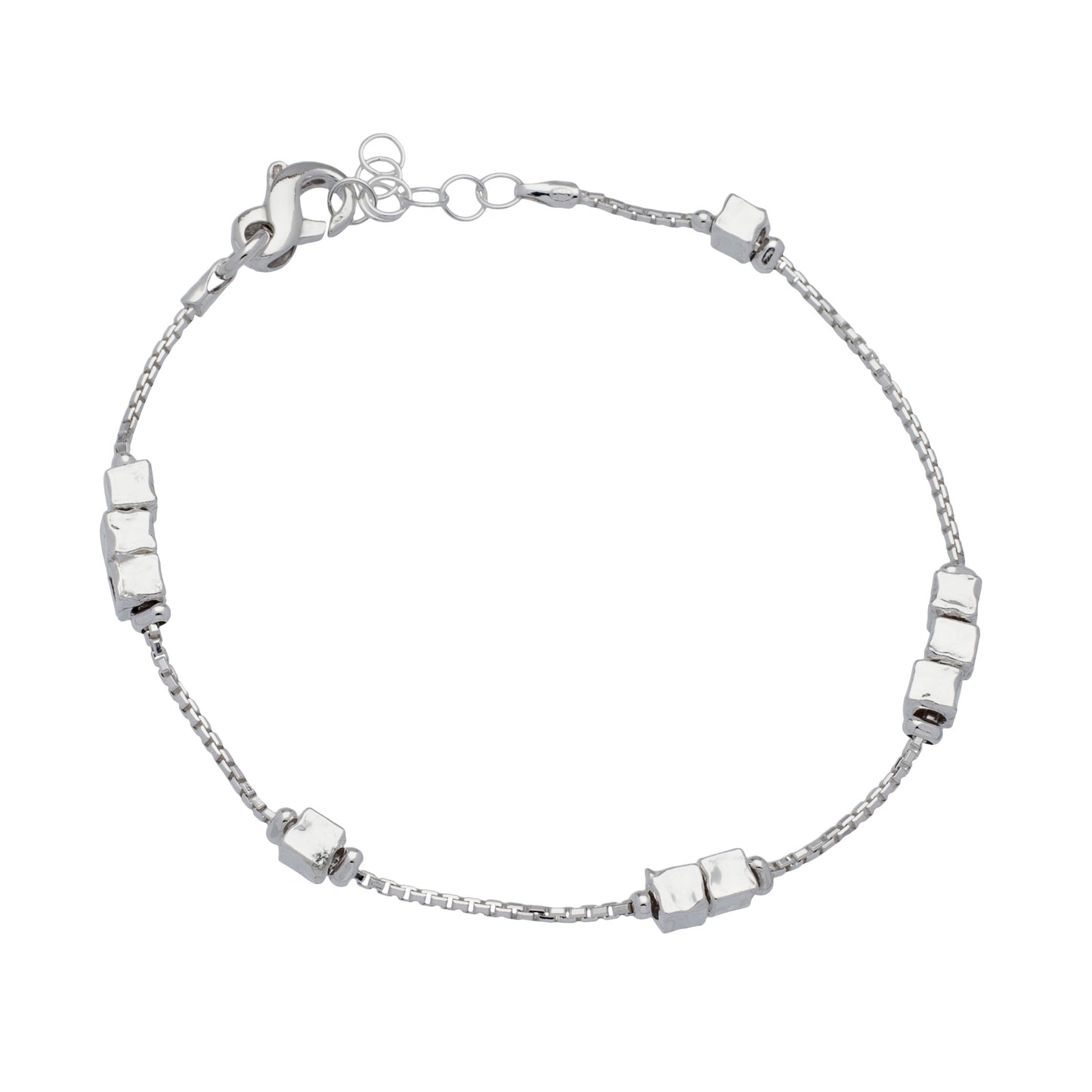 Greece - natural silver bracelet