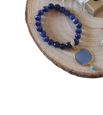 Stones Bracelet with Pendant