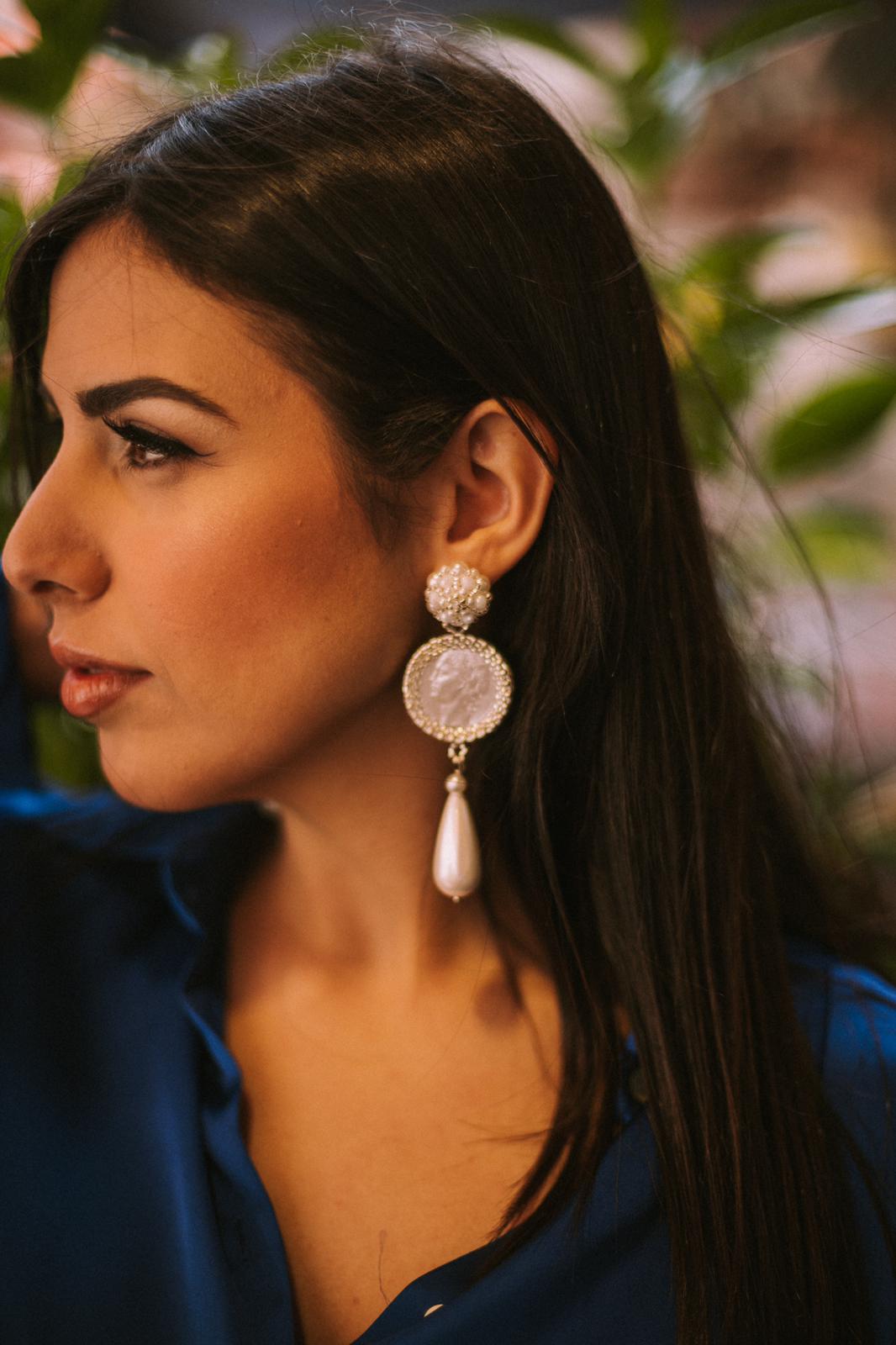 Lira Pendant Earrings