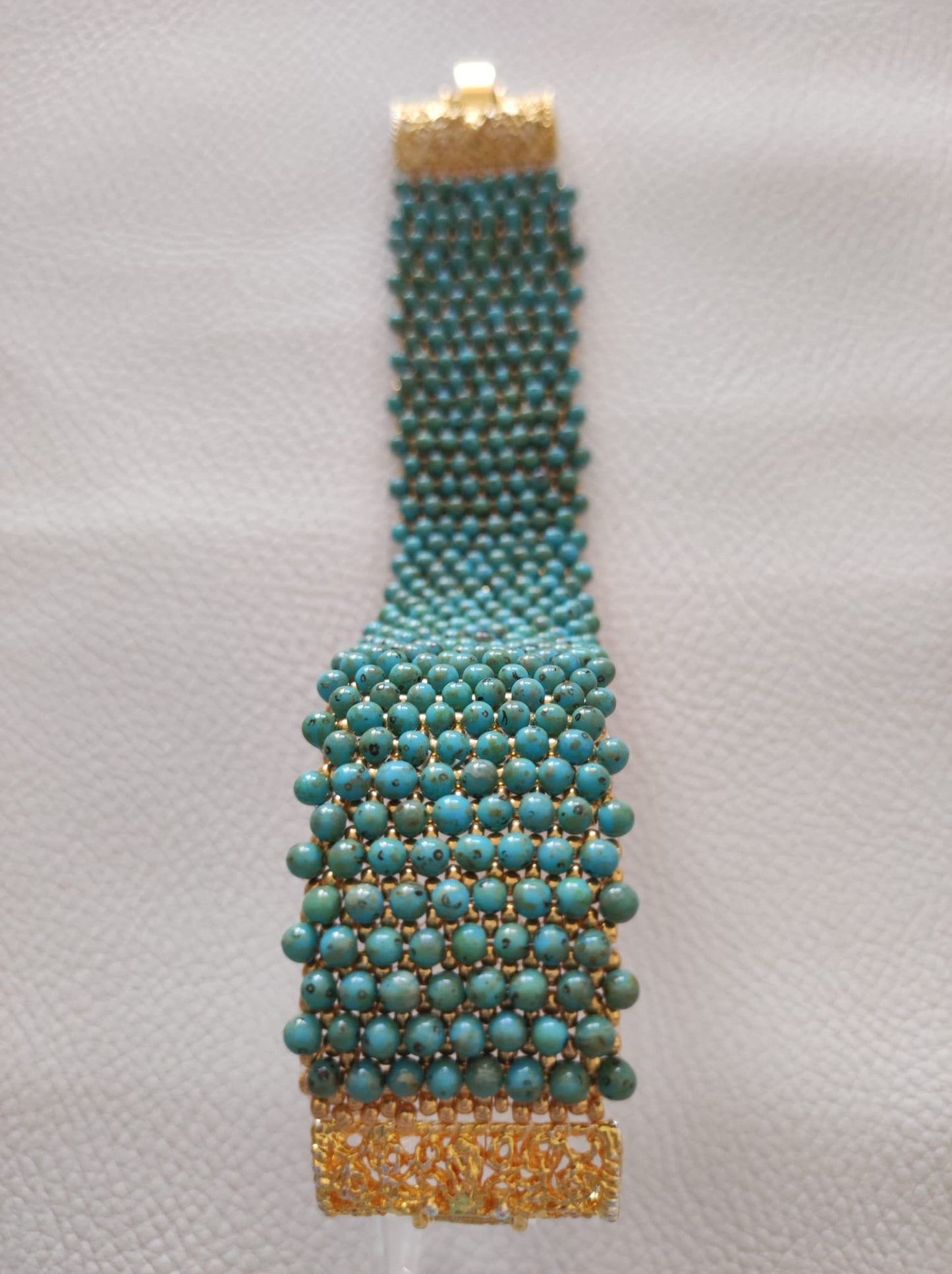 Miyuki Turquoise Bracelet