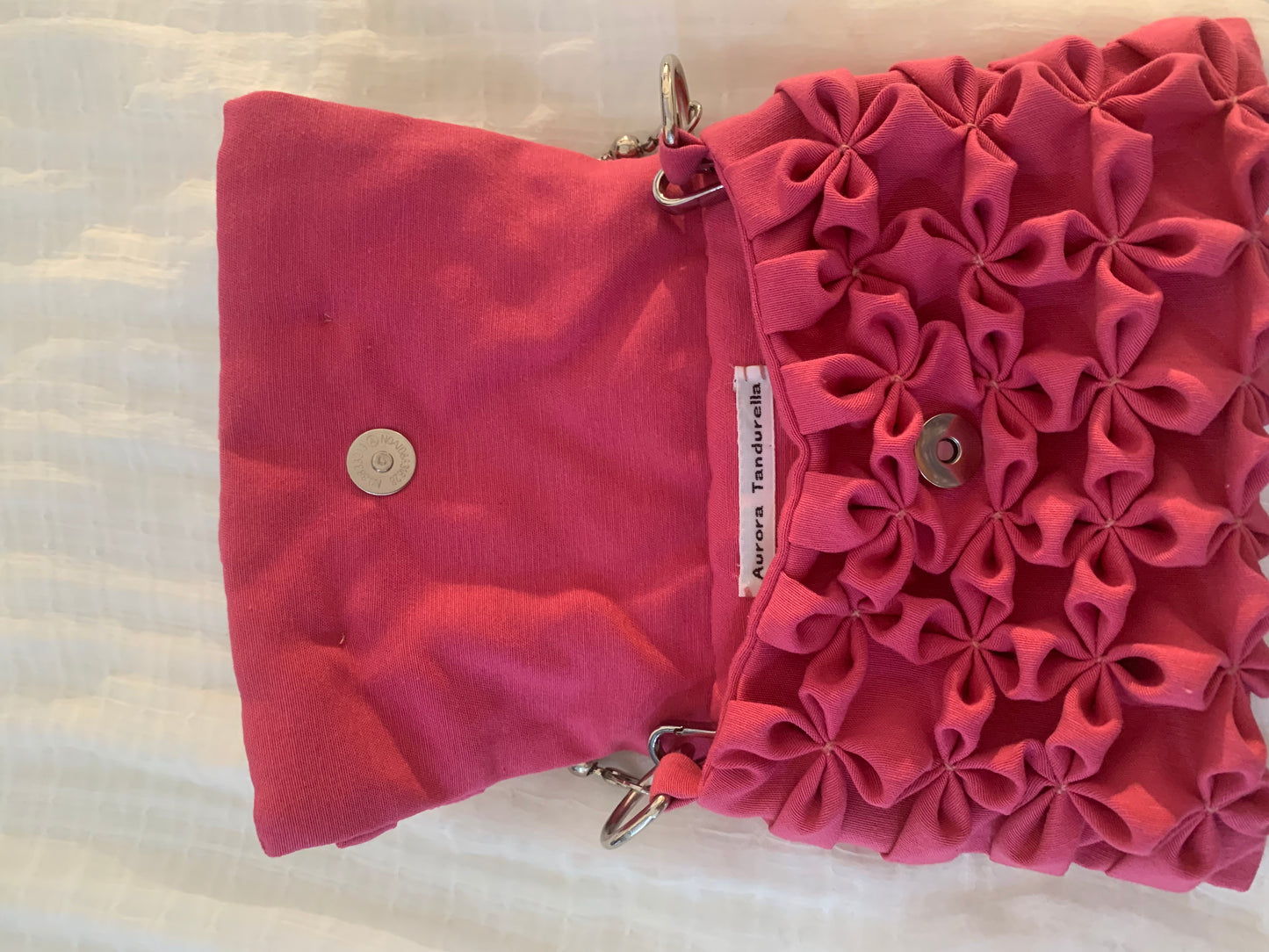 Mini Flower Bag Fuchsia