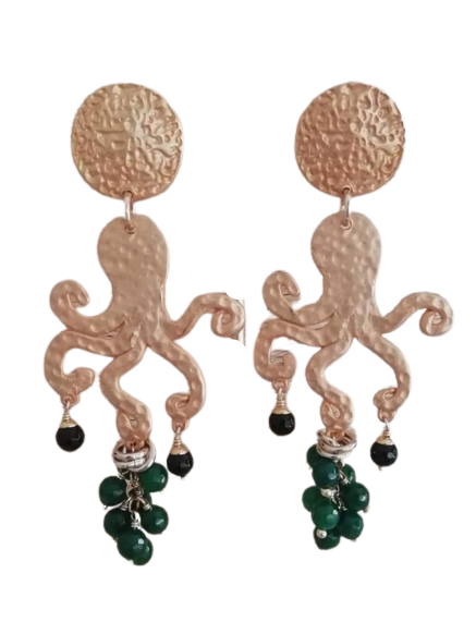 Octopus Earrings