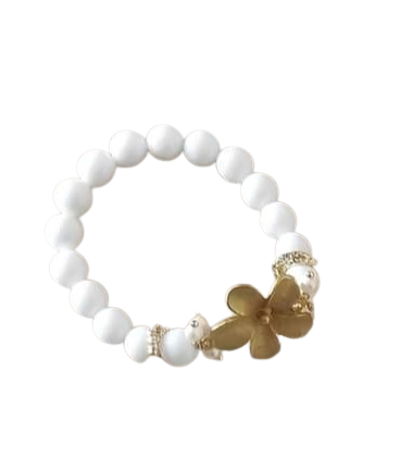 White Agate Bracelet