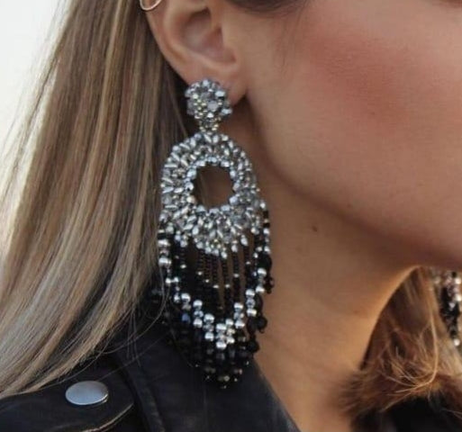 Earrings with Beads