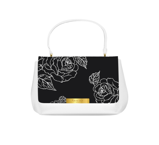 Bag B Flowers B / W