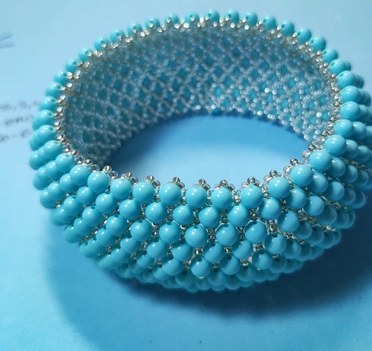 Rigid Turquoise Bracelet