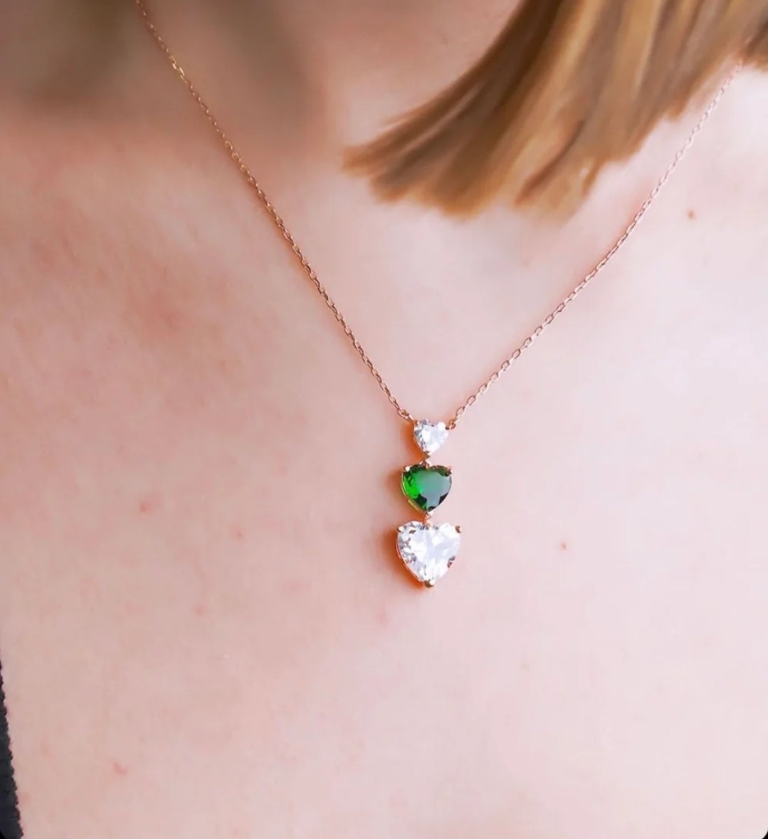 Collana Tre Cuori