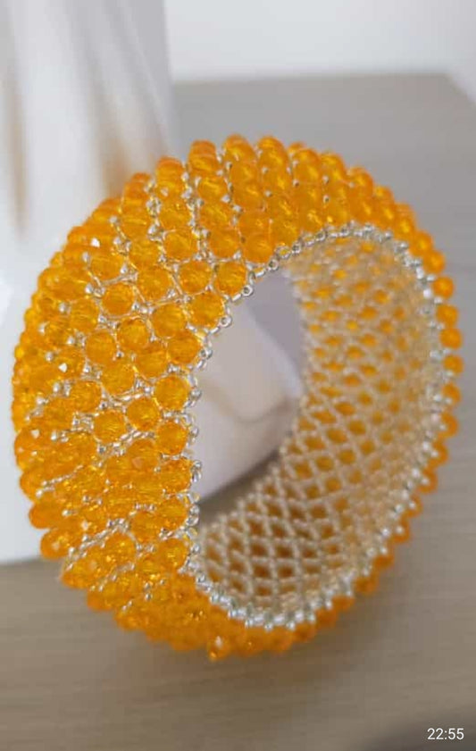 Rigid Orange Bracelet