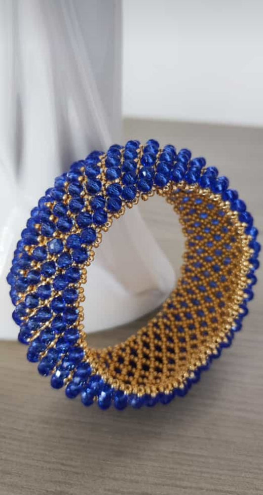 Rigid Blue Bracelet
