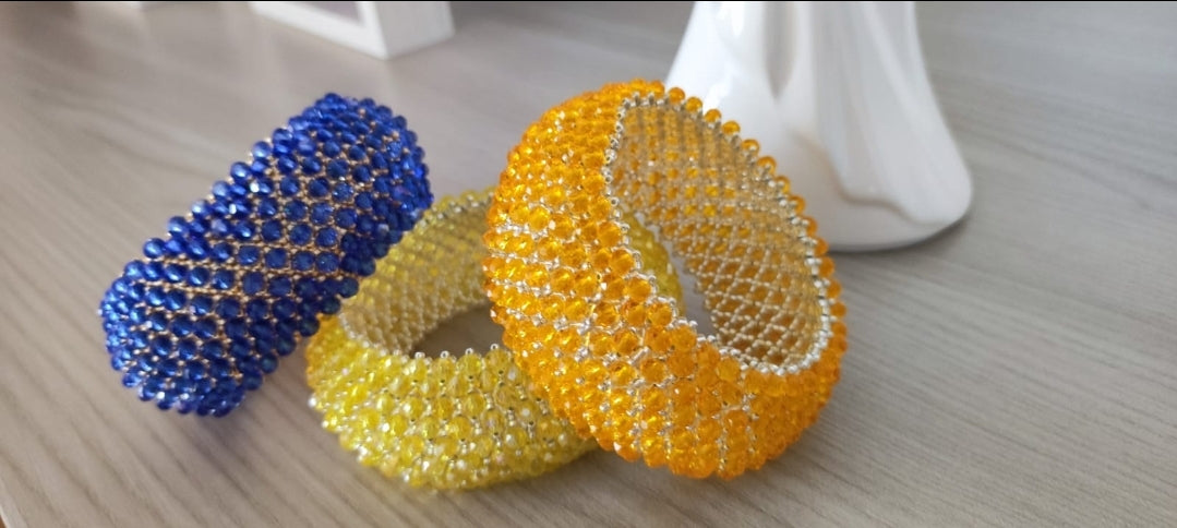 Bracciale Rigido Giallo