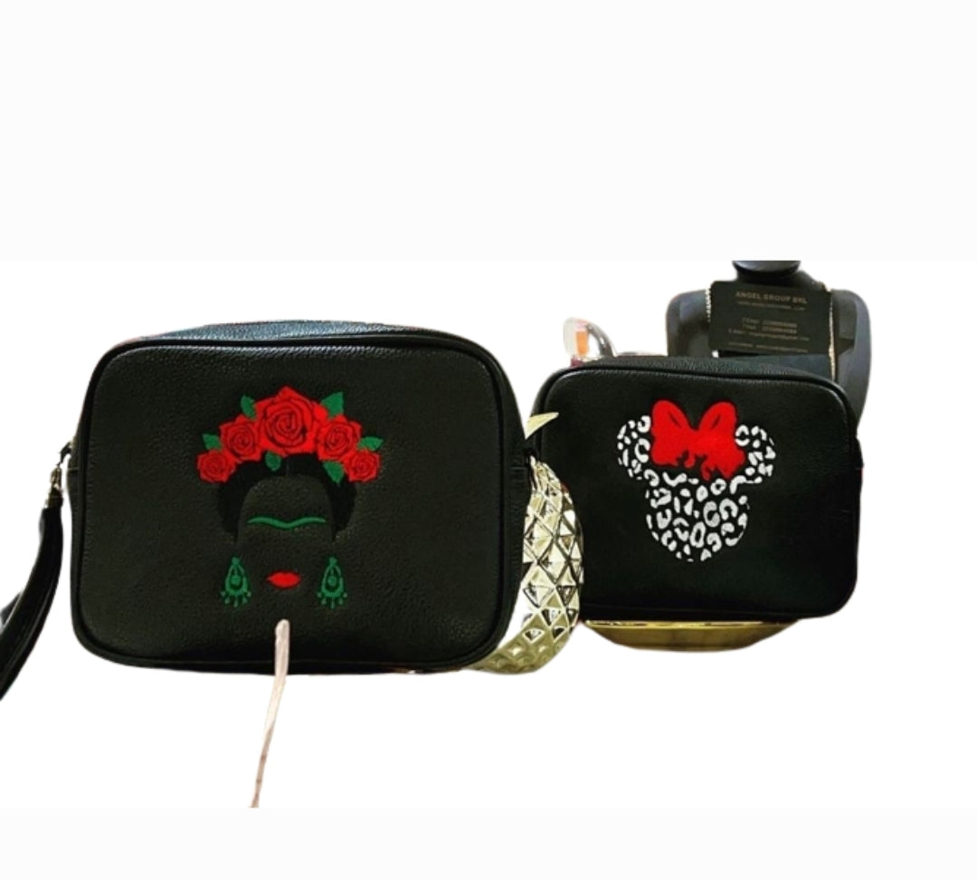 Mono Zip Black Frida Minnie